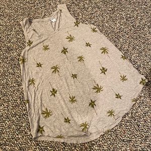 Old Navy Palm Tree Tank